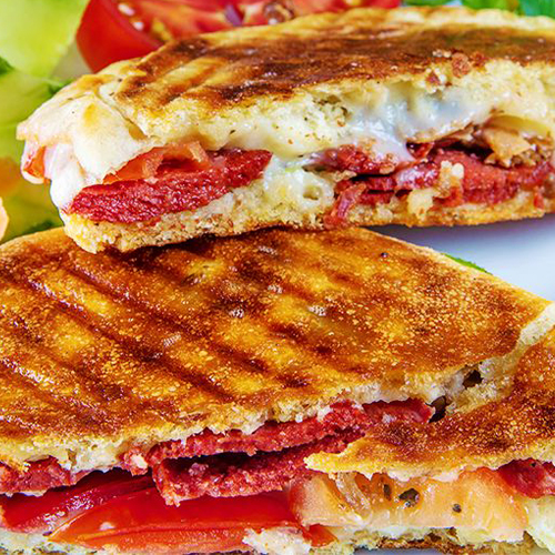 Karışık Çift Kaşarlı Tost